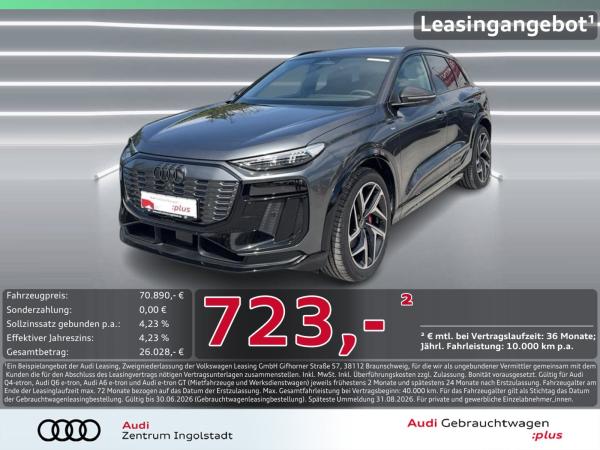 Audi Q6 e-tron qu S line Tech pro MATRIX AHK Luft ACC bild