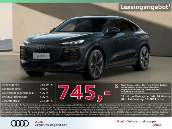 Audi Q6 e-tron Sportback qu Tech pro AHK MATRIX LUFT bild
