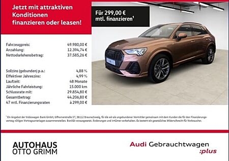Audi Q3 40 TFSI quattro S line KLIMA NAVI LEDER ALU