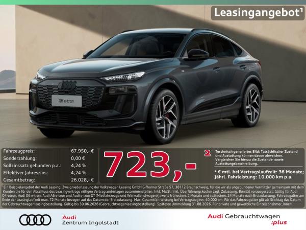 Audi e-tron Q6 Sportback performance S line Tech pro bild