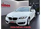 BMW 220 d Coupe Sport Line NAVI LED PDC LEDER SHZ GD