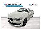 BMW 218i Cabrio Sport Line NAVI XENON LHZ HIFI SHZ P