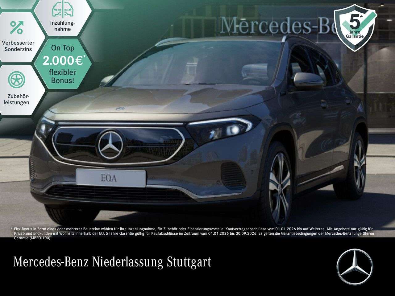 Second hand Mercedes Benz Eqa 