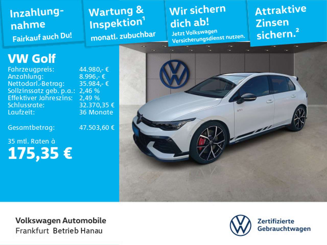 Second hand Volkswagen Golf Gti 