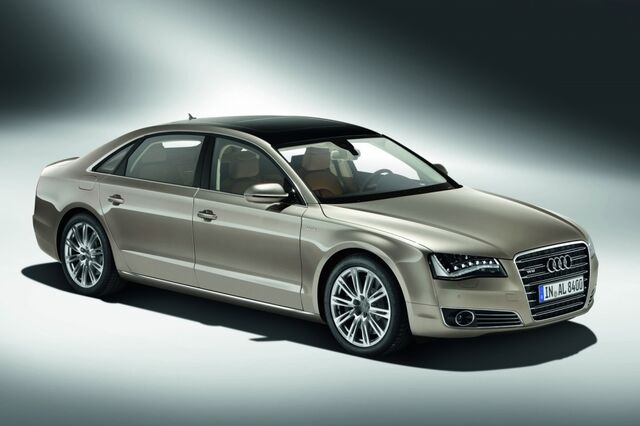 Audi A8L - Ganz oben: Mehr Radstand, mehr Leistung