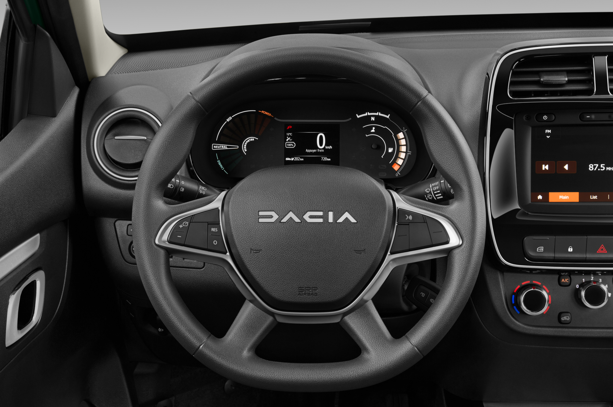 Dacia Spring (Baujahr 2023) Essential 5 Türen Lenkrad