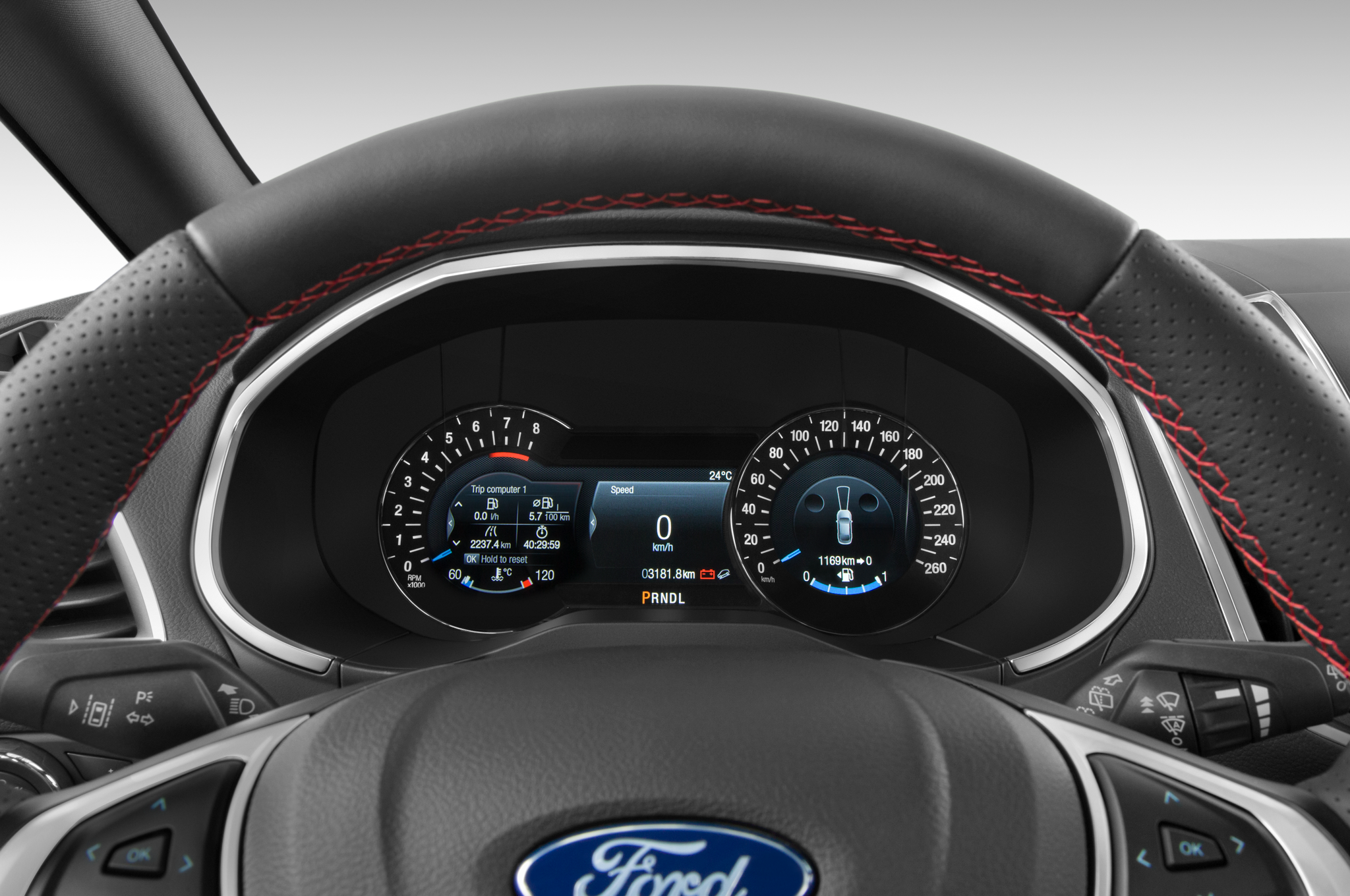 Ford S-Max (Baujahr 2021) ST-Line 5 Türen Tacho und Fahrerinstrumente