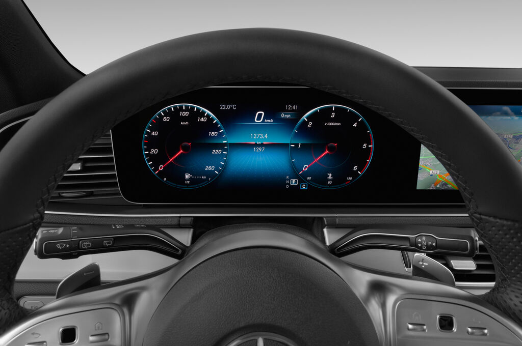 Mercedes GLE (Baujahr 2020) - 5 Türen Tacho und Fahrerinstrumente