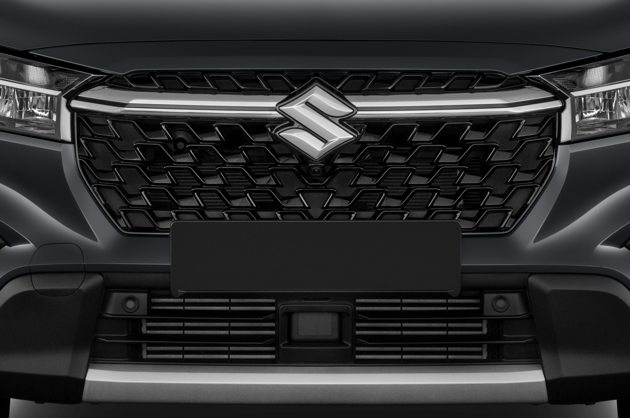 Suzuki S-Cross Hybrid (Baujahr 2022) Comfort 5 Türen Kühlergrill und Scheinwerfer