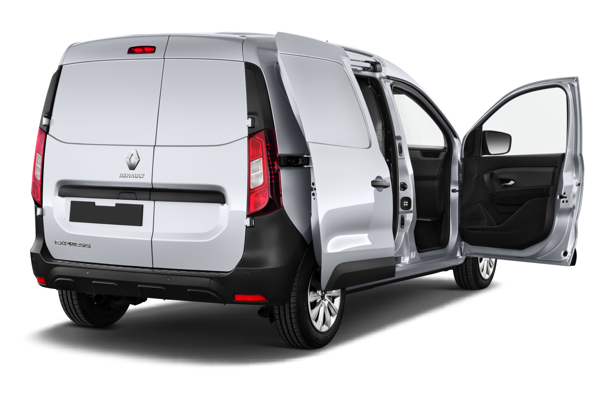 Renault Express Van (Baujahr 2022) Basis Regular Cab 4 Türen Tür geöffnet