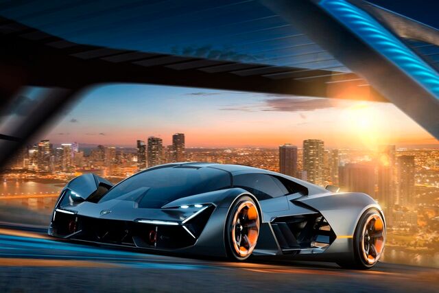 Lamborghini Terzo Millennio - Selbstheilender Elektrorenner