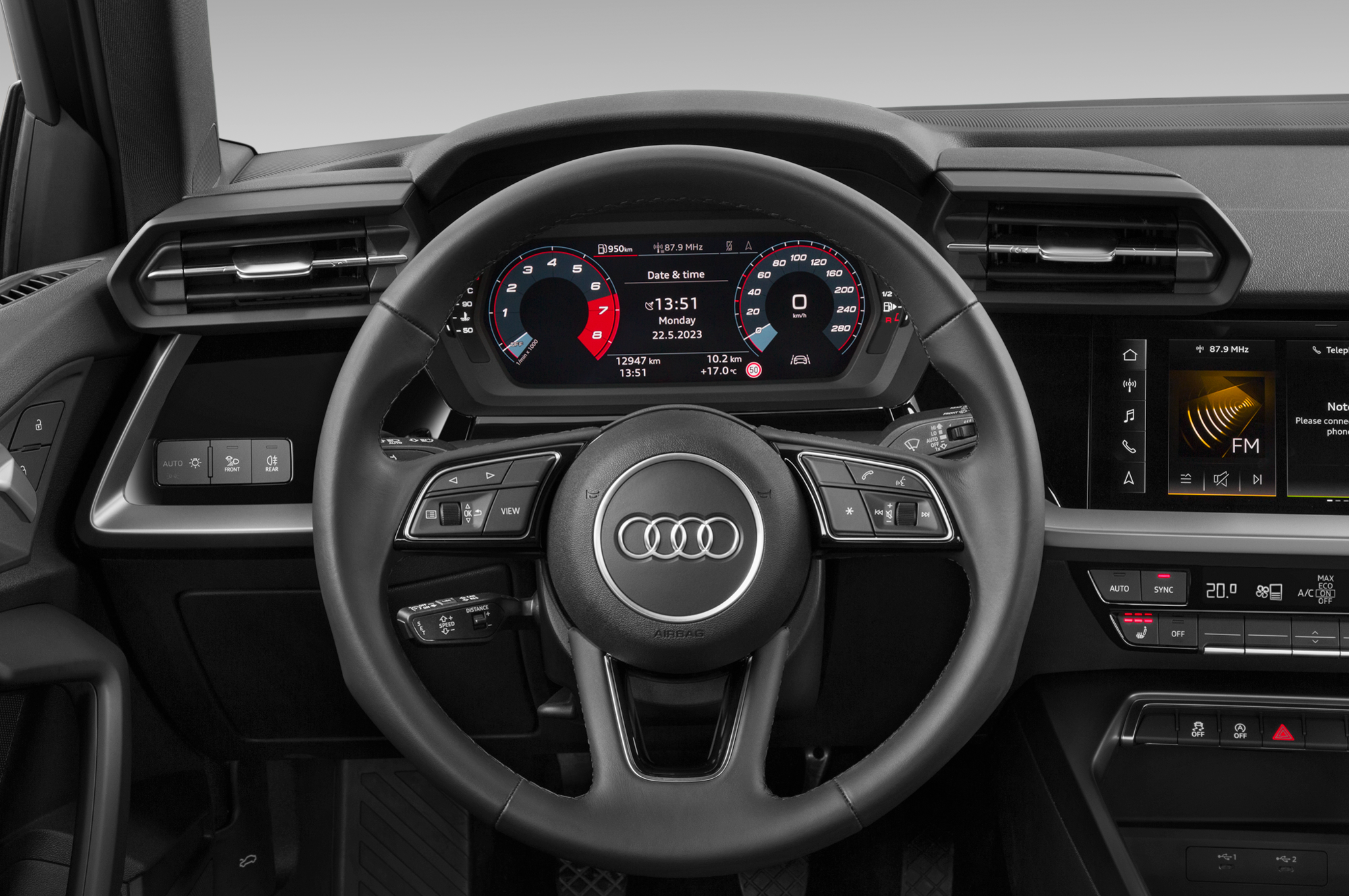 Audi A3 Sportback (Baujahr 2023) Advanced 5 Türen Lenkrad