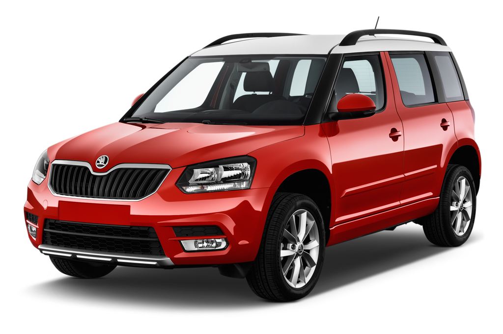 Skoda Yeti (Baujahr 2014) Ambition 5 Türen seitlich vorne