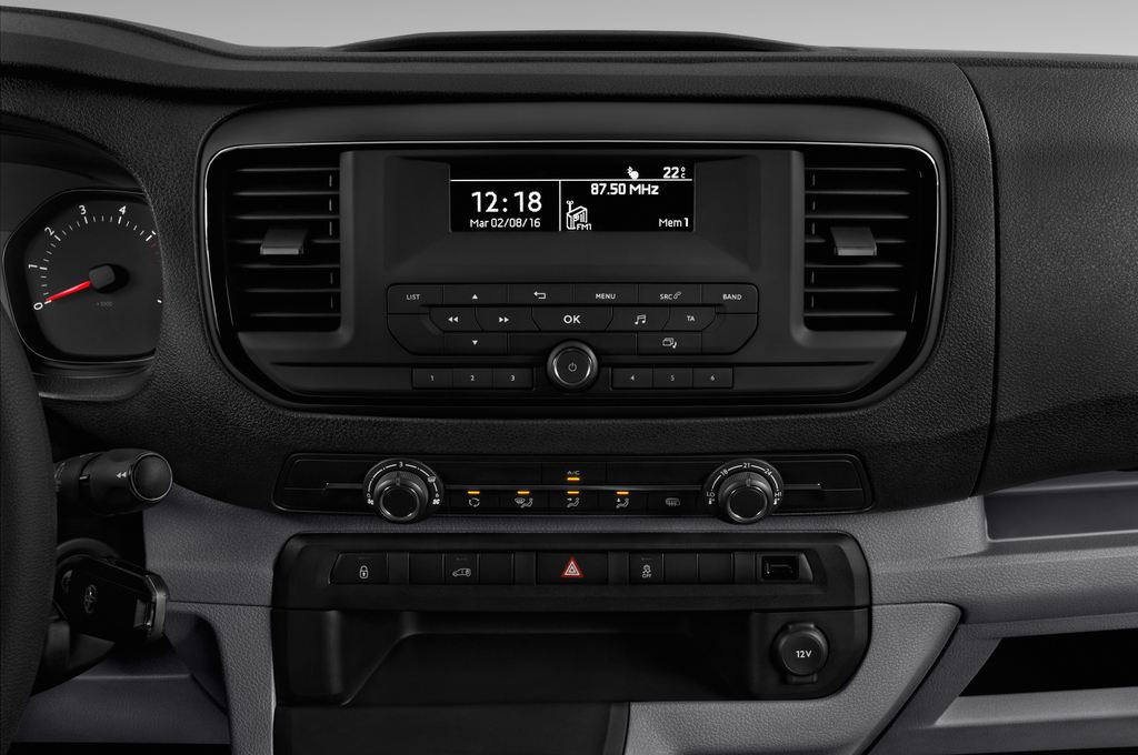 Toyota Proace (Baujahr 2016) Comfort 4 Türen Mittelkonsole