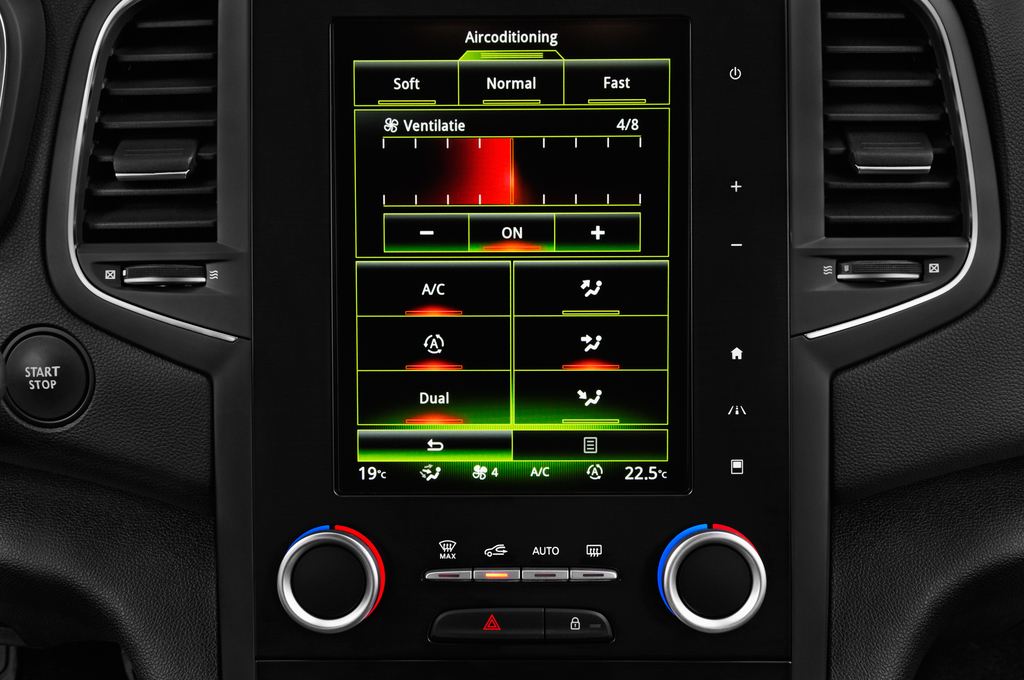 Renault Megane Grandtour (Baujahr 2017) Bose Edition 5 Türen Temperatur und Klimaanlage