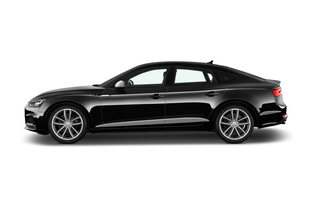 Audi S5 Sportback (Baujahr 2017) - 5 Türen Seitenansicht