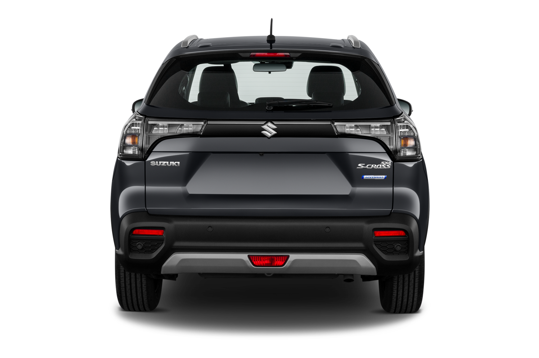 Suzuki S-Cross Hybrid (Baujahr 2022) Comfort 5 Türen Heckansicht