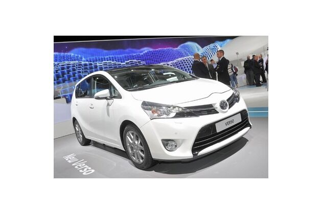 Paris 2012: Toyota Verso in mehr als 300 Komponenten erneuert