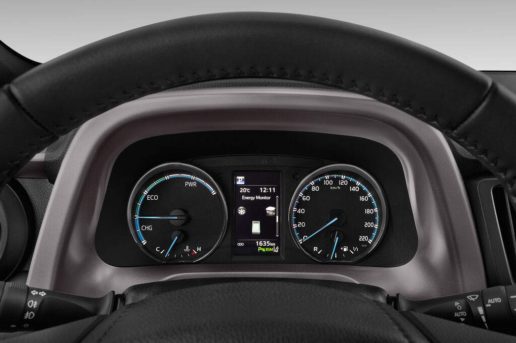 Toyota RAV4 (Baujahr 2018) Style Selection 5 Türen Tacho und Fahrerinstrumente