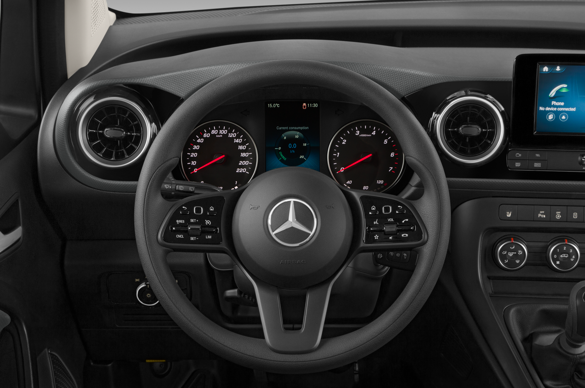 Mercedes Citan Tourer (Baujahr 2022) Pro 5 Türen Lenkrad