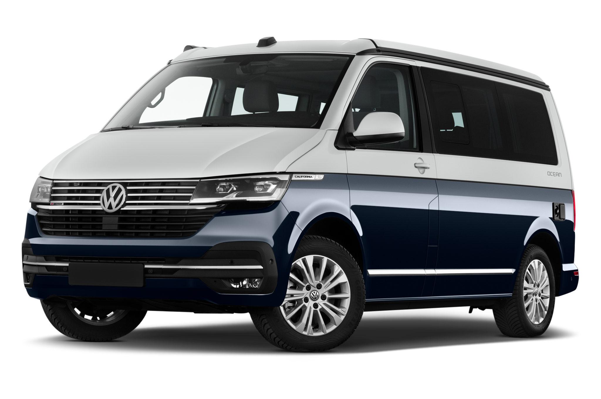 Volkswagen California (Baujahr 2020) Ocean 4 Türen seitlich vorne mit Felge