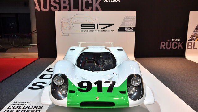 50 Jahre Porsche 917 - Jetzt sieht 001 wieder richtig alt aus