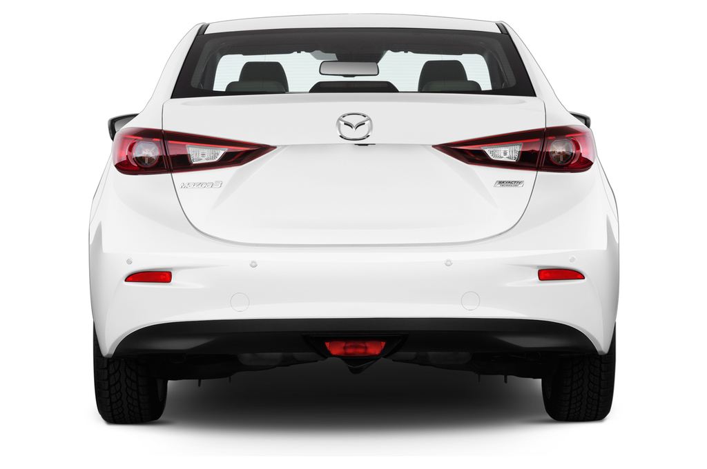 Mazda Mazda3 (Baujahr 2014) Sports-Line 4 Türen Heckansicht