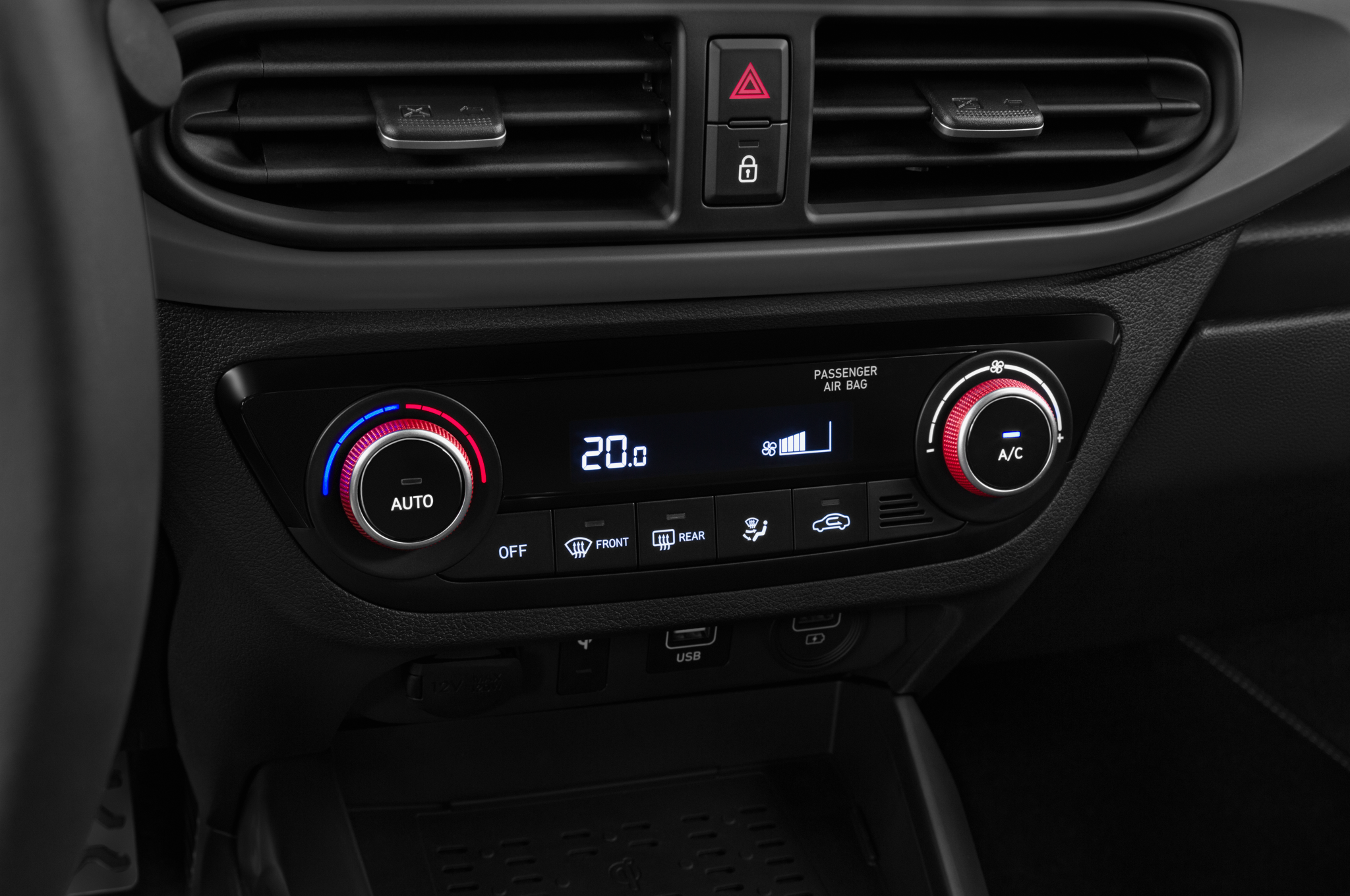 Hyundai i10 (Baujahr 2020) N-Line 5 Türen Temperatur und Klimaanlage