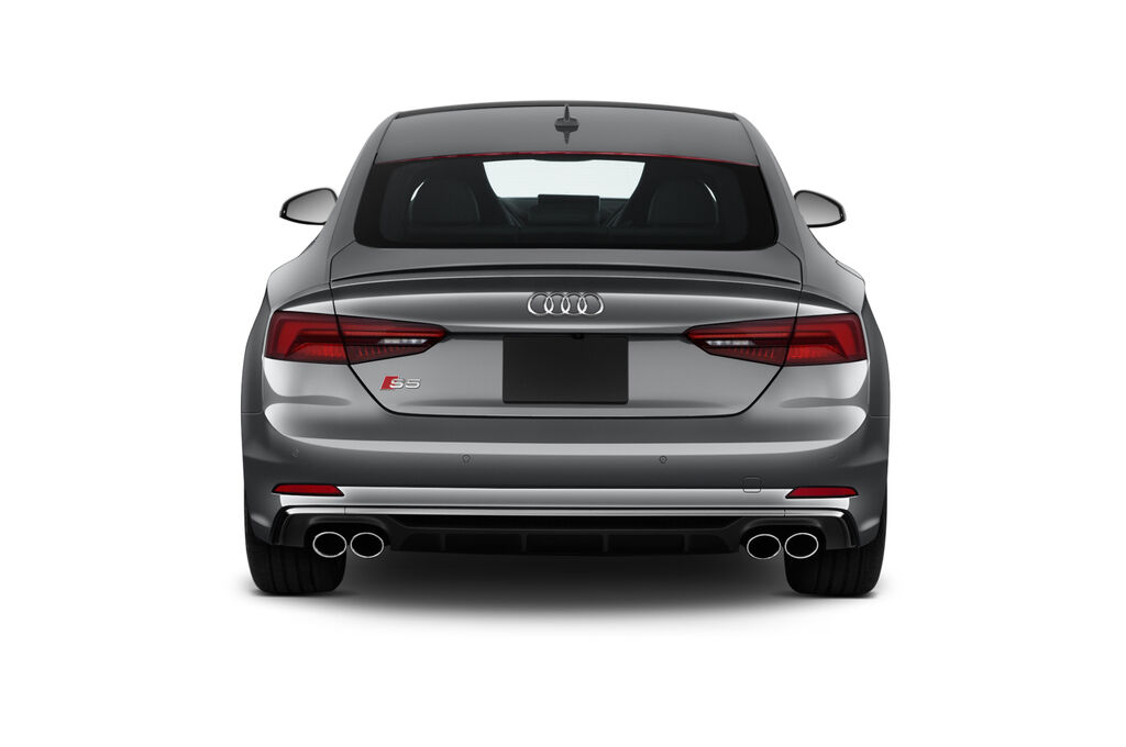 Audi S5 Sportback (Baujahr 2018) - 5 Türen Heckansicht