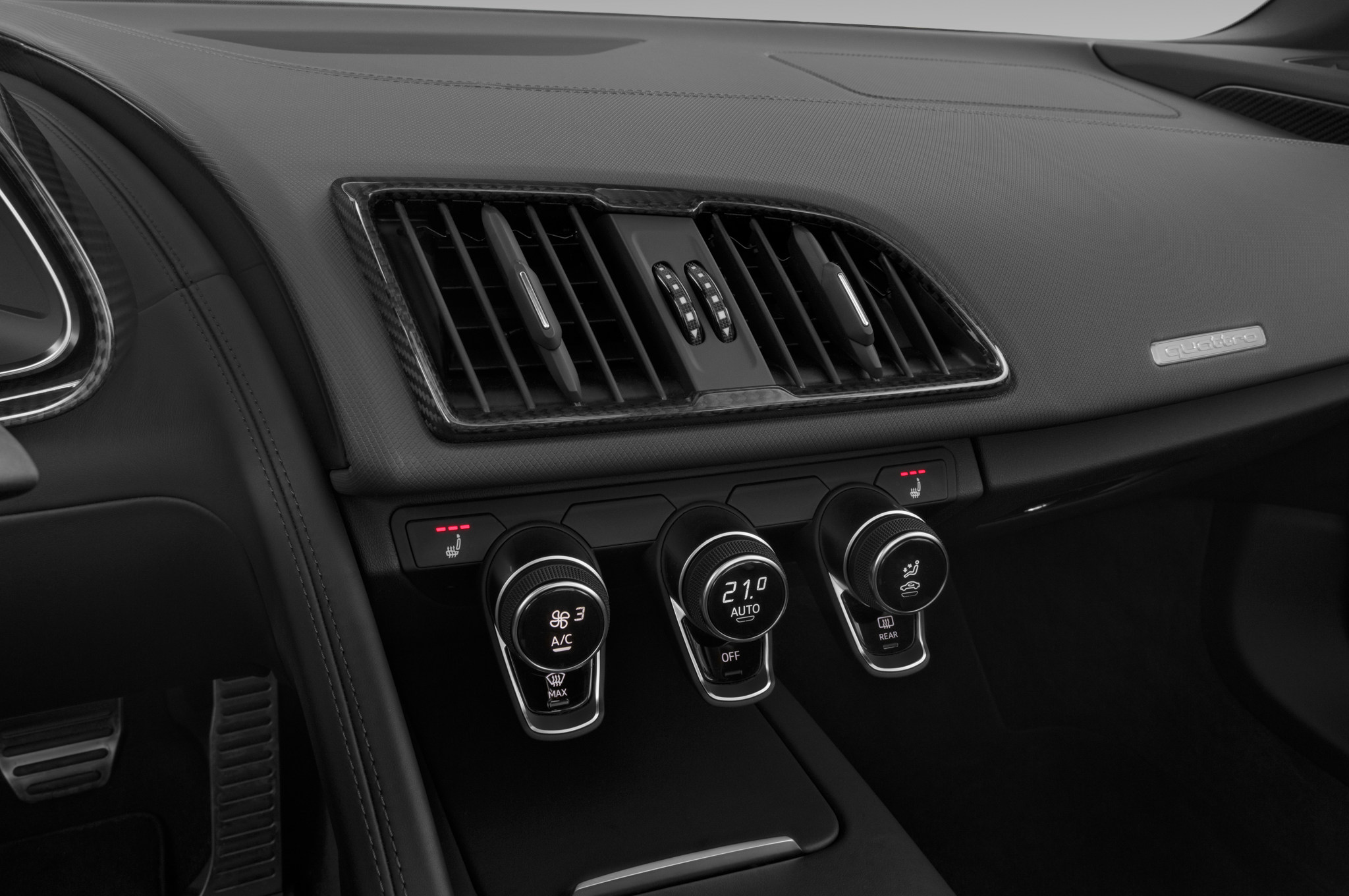 Audi R8 Spyder (Baujahr 2022) Performance 2 Türen Temperatur und Klimaanlage