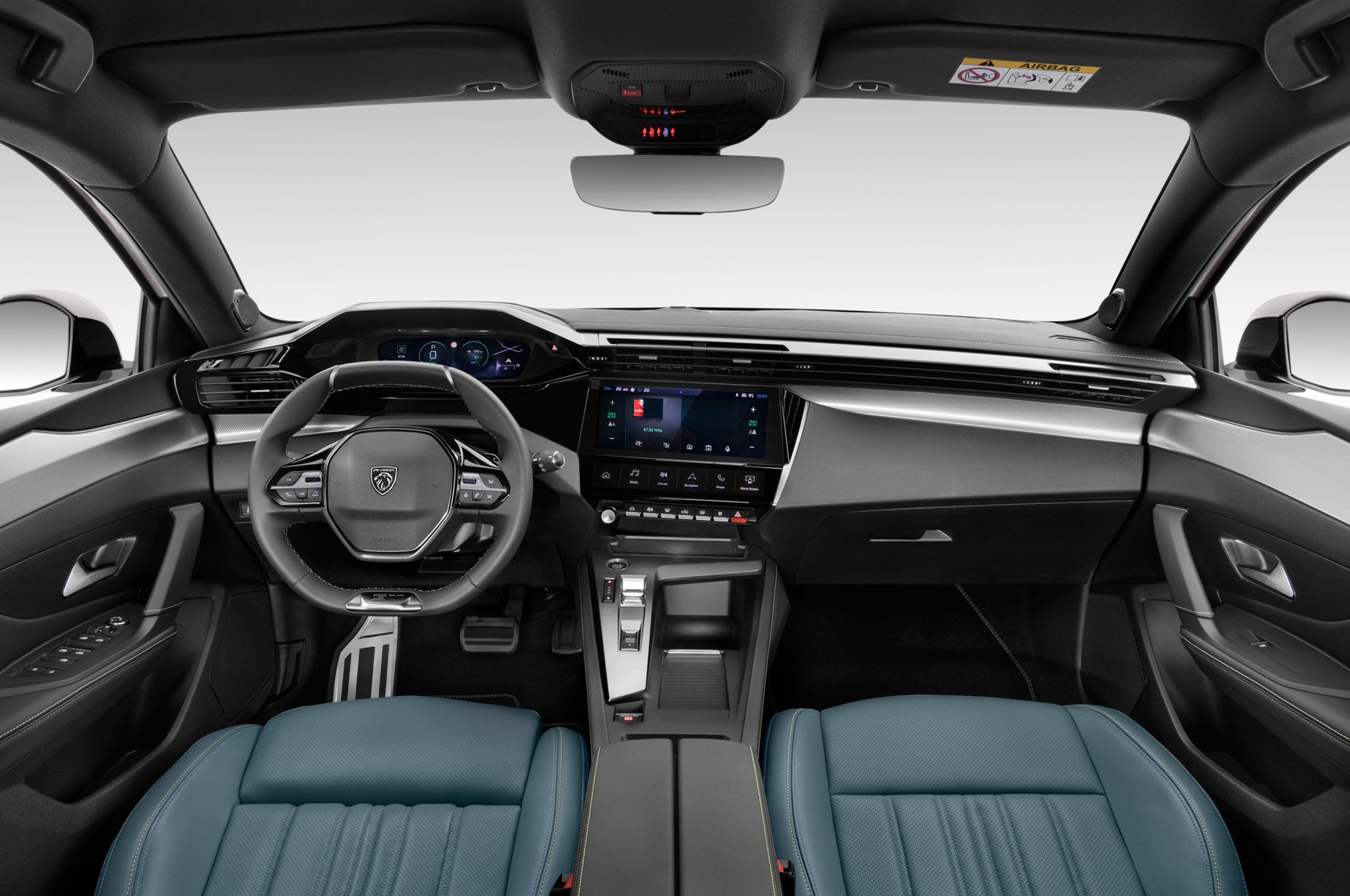 Peugeot 308 Hybrid (Baujahr 2022) GT 5 Türen Cockpit und Innenraum