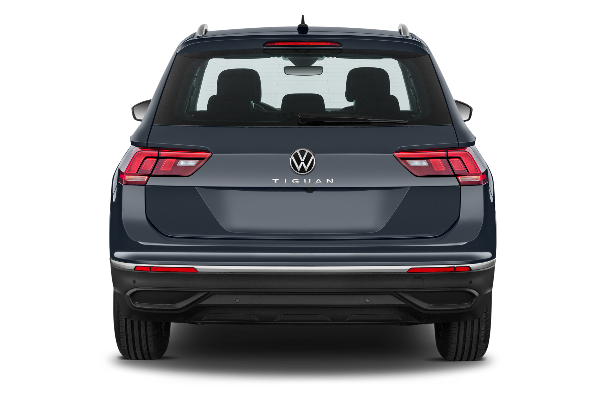 Volkswagen Tiguan (Baujahr 2021) Elegance 5 Türen Heckansicht
