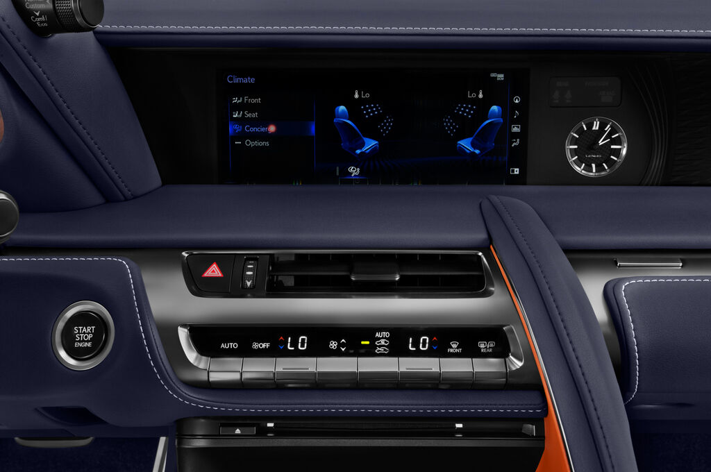 Lexus LC 500 (Baujahr 2018) Performance Paket 2 Türen Temperatur und Klimaanlage