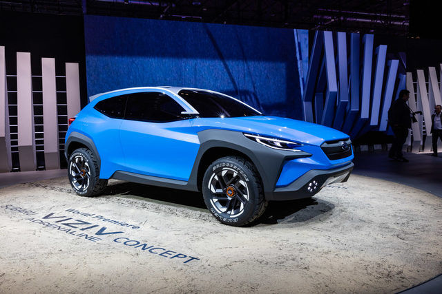 Subaru VIZIV Adrenaline Concept - Dick aufgetragen