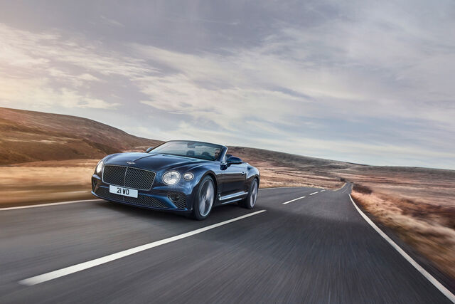 Bentley Continental GT Speed Convertible - Nach oben offen – in jeder Beziehung