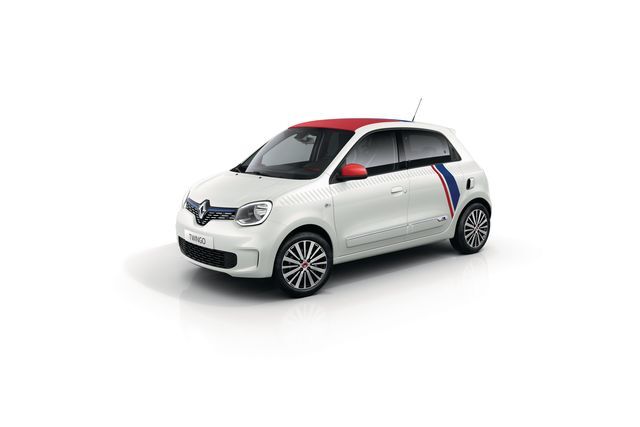 Renault Twingo als Sondermodell - Frankreich-Trikot für den Kleinstwagen