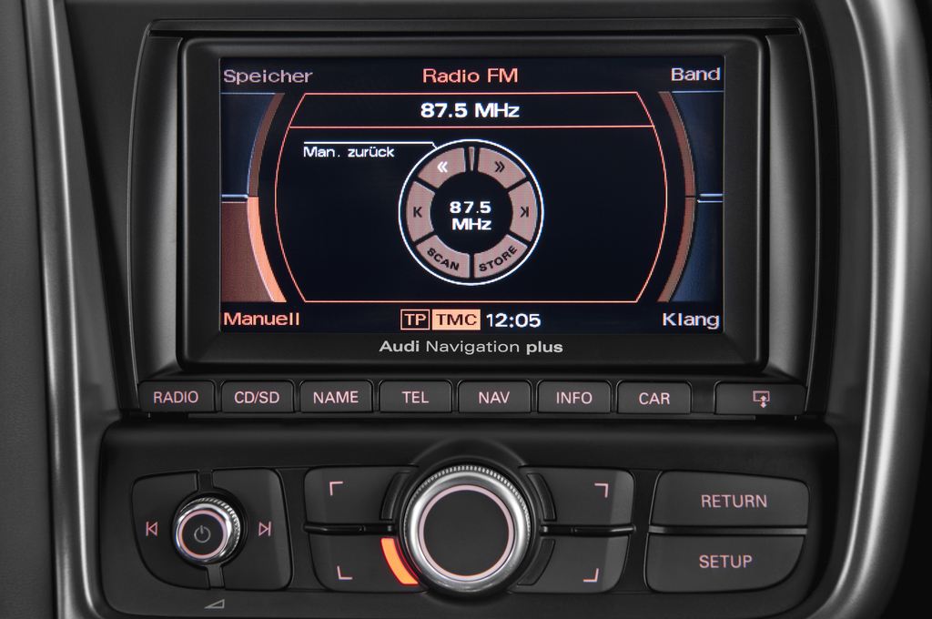 Audi R8 V10 (Baujahr 2010) - 2 Türen Radio und Infotainmentsystem