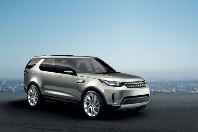 Land Rover Discovery Vision Concept - Disco mit Laser