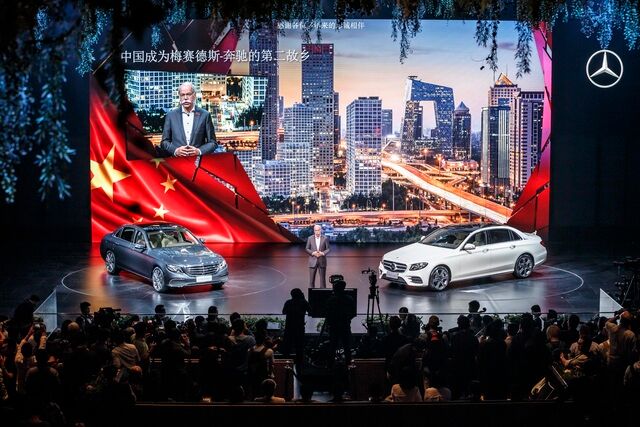 Verlängerte Mercedes E-Klasse - Aus China und nur für China