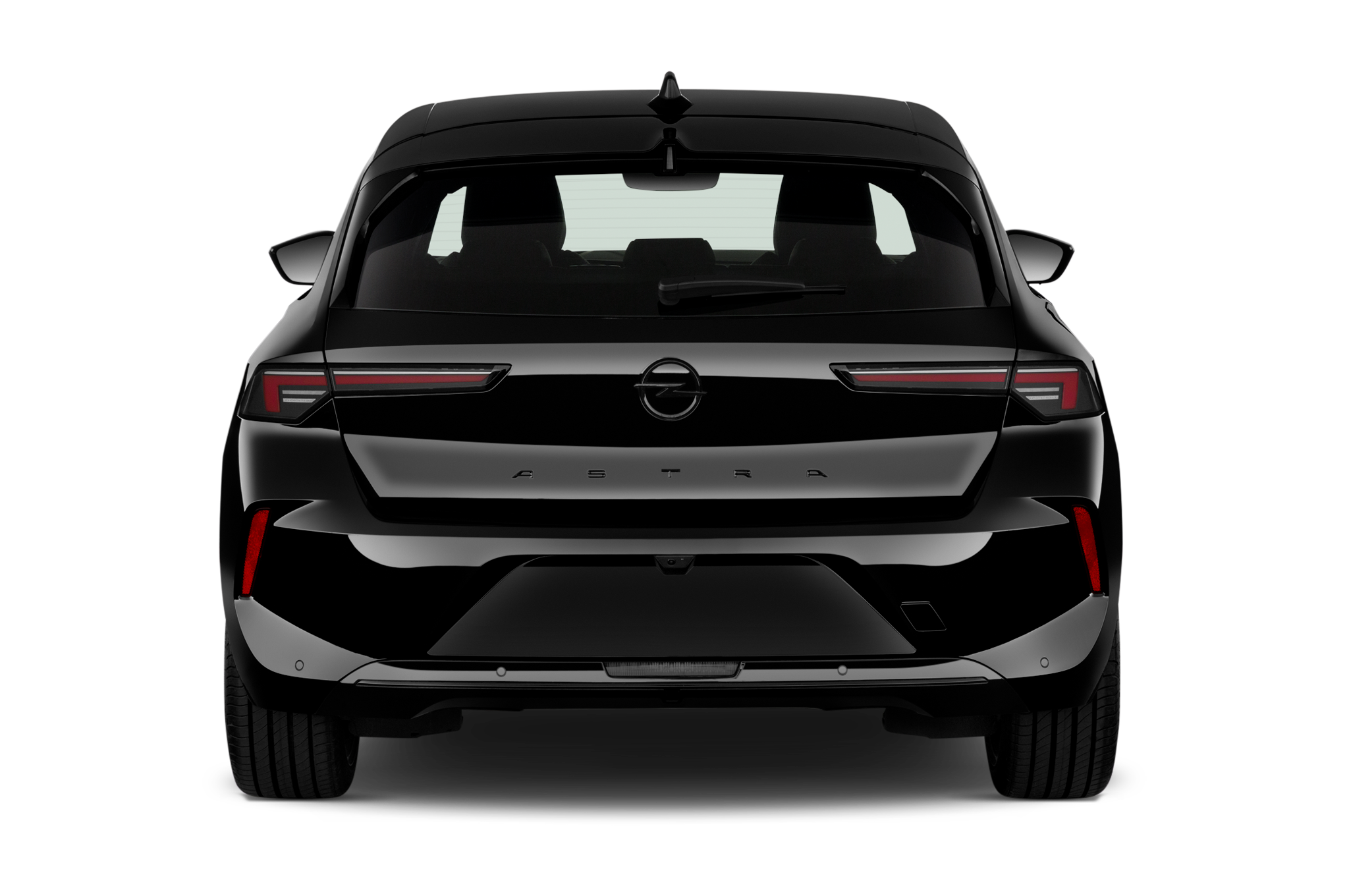 Opel Astra (Baujahr 2022) GS Line 5 Türen Heckansicht