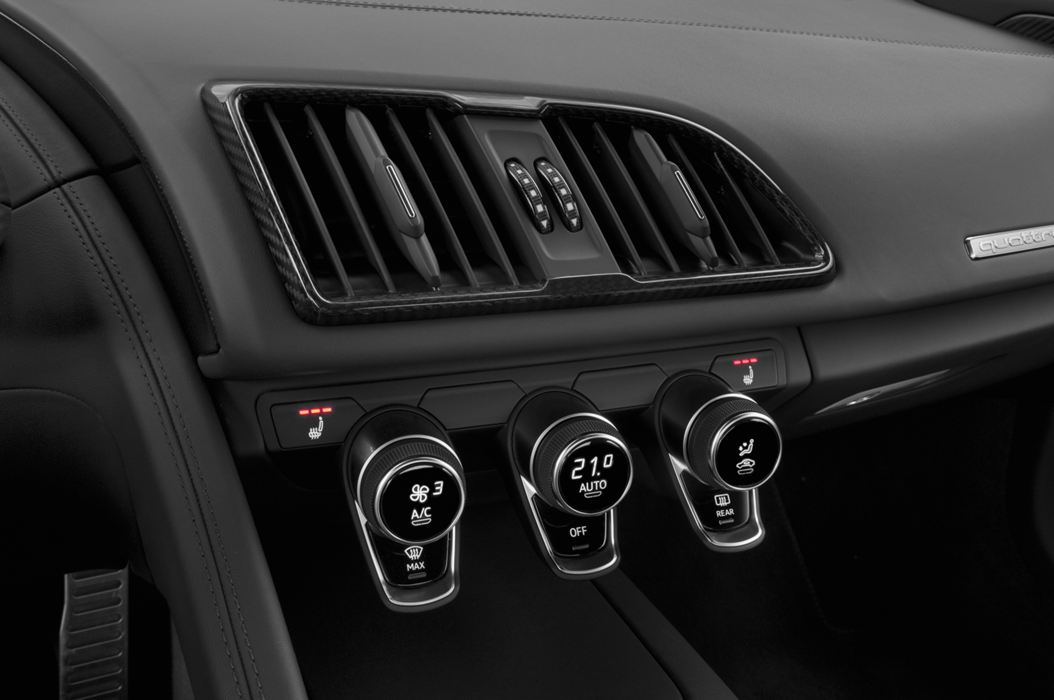 Audi R8 (Baujahr 2022) Performance 2 Türen Temperatur und Klimaanlage