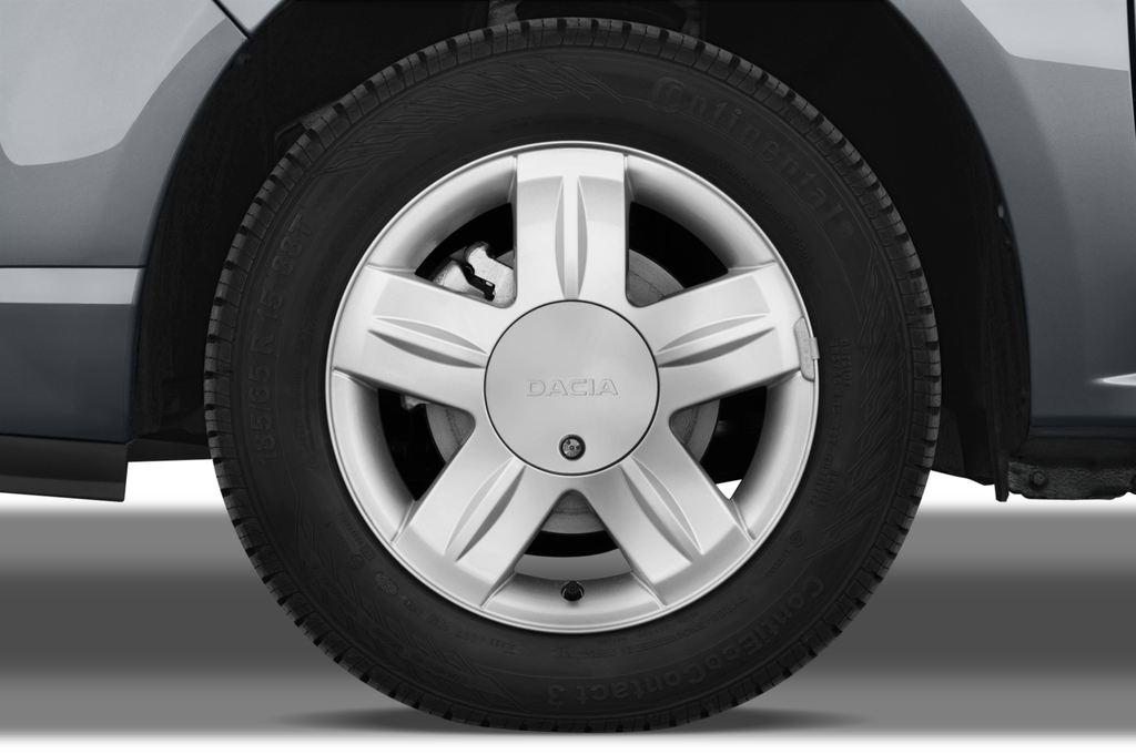 Dacia Sandero (Baujahr 2010) Laureate 5 Türen Reifen und Felge