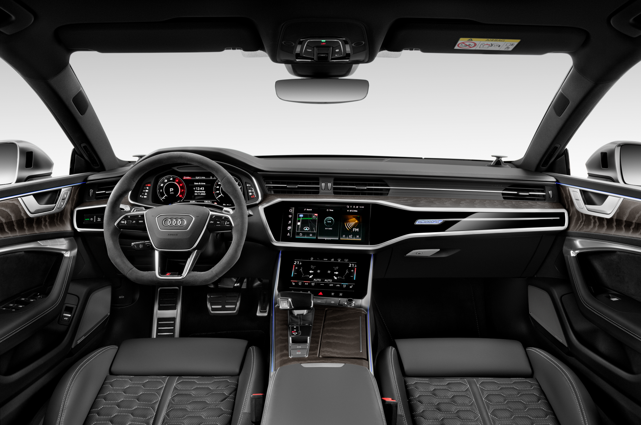 Audi RS7 Sportback (Baujahr 2022) RS7 5 Türen Cockpit und Innenraum