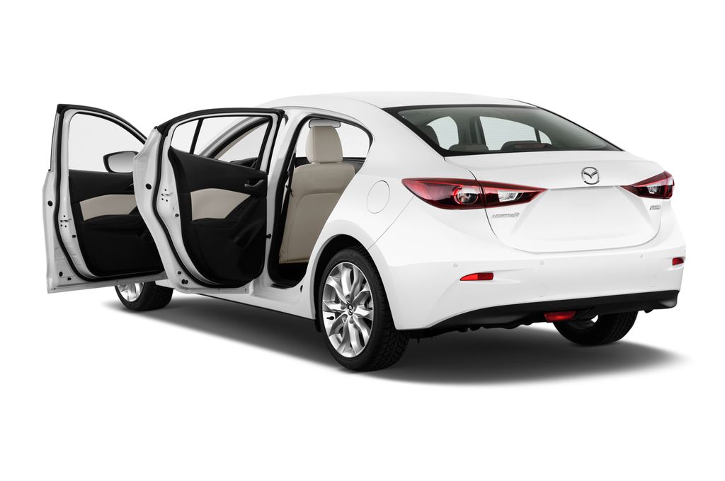 Mazda Mazda3 (Baujahr 2014) Sports-Line 4 Türen Tür geöffnet