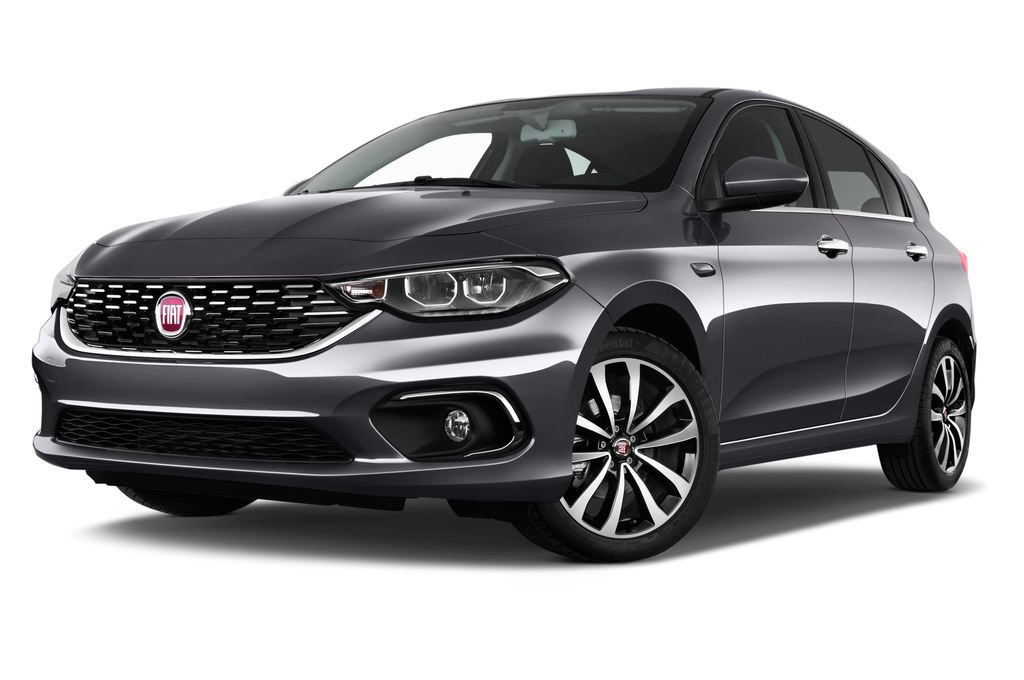 FIAT Tipo (Baujahr 2016) Lounge 5 Türen seitlich vorne mit Felge