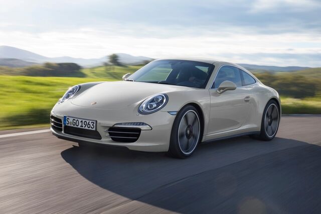 Porsche 911 Jubiläumsmodell - Geburtstag mit Geschenk