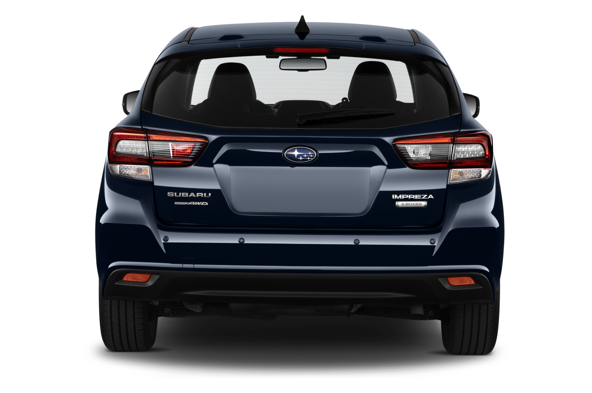 Subaru Impreza (Baujahr 2021) Trend 5 Türen Heckansicht
