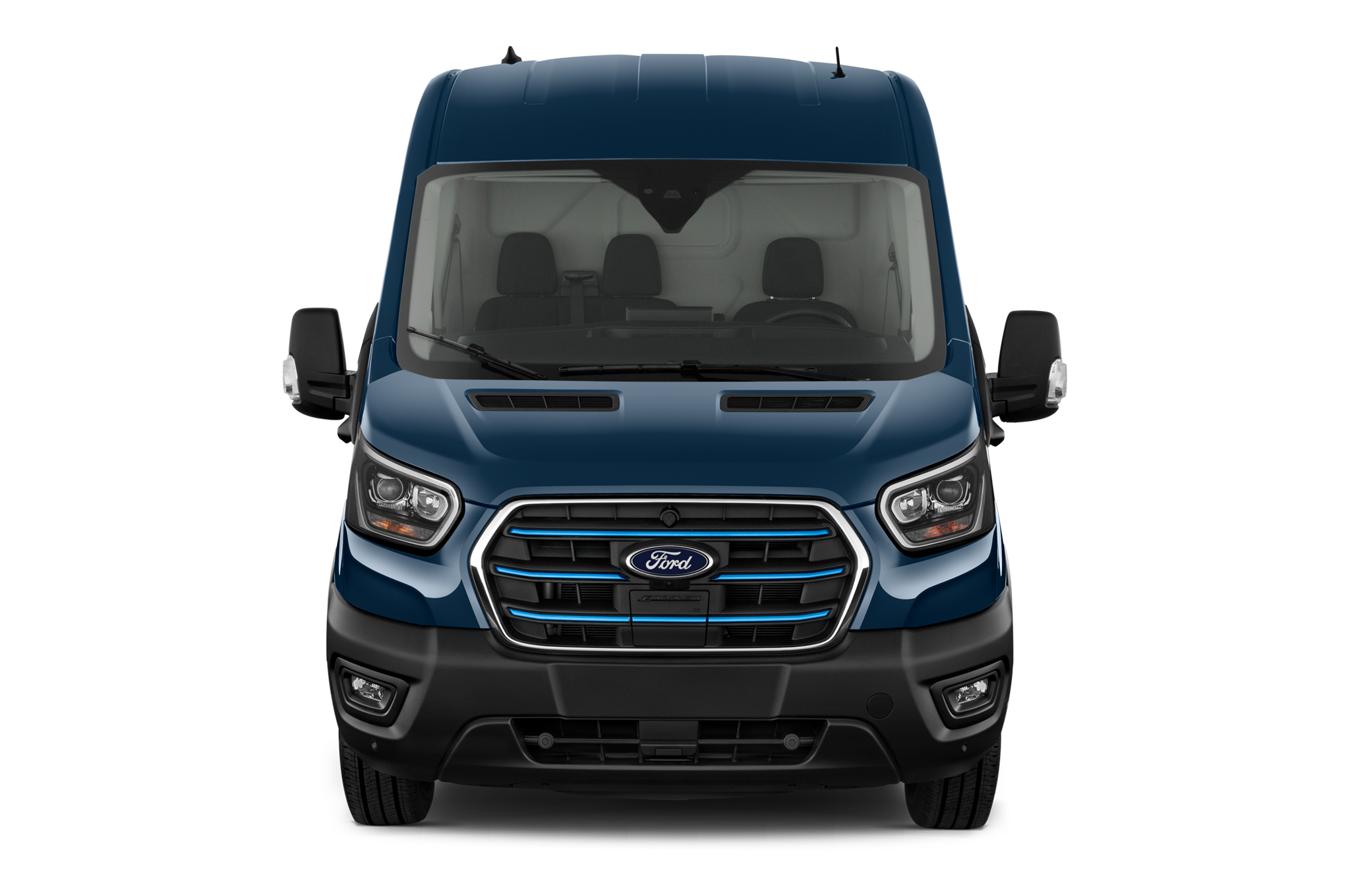 Ford e-Transit (Baujahr 2023) Trend 4 Türen Frontansicht