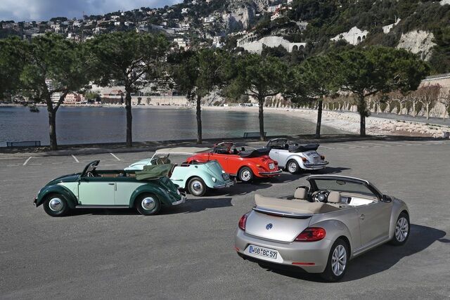 Tradition: 70 Jahre Volkswagen Cabriolets - Sonne und Dolce Vita für alle