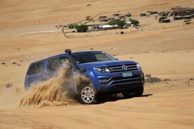 Mit dem VW Amarok durch die Wüste - Durch die Wüste